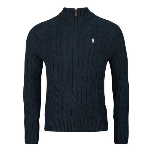 Pull PULL DEMI ZIP EN MAILLE TORSADEE - Polo Ralph Lauren - Modalova