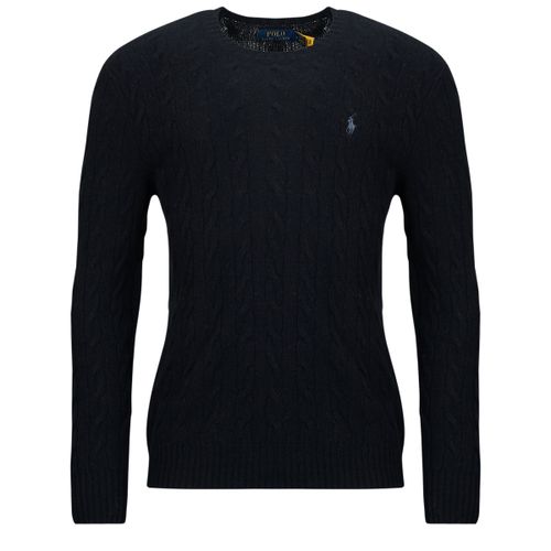 Pull PULL COL ROND EN MAILLE TORSADEE LAINE CACHEMIRE - Polo Ralph Lauren - Modalova