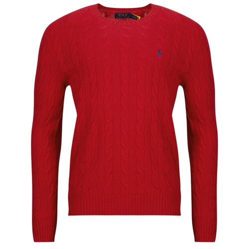 Pull PULL COL ROND EN MAILLE TORSADEE LAINE CACHEMIRE - Polo Ralph Lauren - Modalova