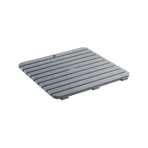 Tapis de bain Tapis de bain Steppy Gris antidérapant 55 x 55 cm - Tatay - Modalova