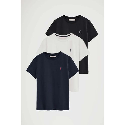 T-shirt PACK 3 - RIGBY GO TSHIRT SS W VO B-N-W - Polo Club - Modalova