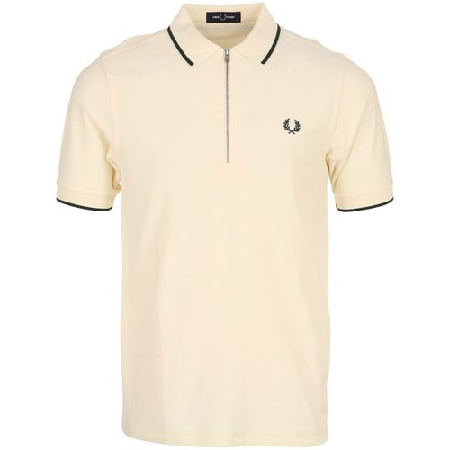 Polo Crepe Pique Polo Shirt - Fred Perry - Modalova