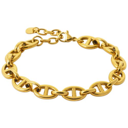 Bracelets Bracelet maille marine acier doré - Brillaxis - Modalova