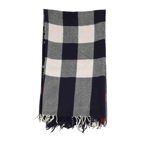 Echarpe Foulard bleu marine - Burberry - Modalova