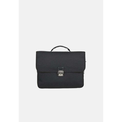 Sac Porte document Toile et cuir 1 soufflet 8051 - Francinel - Modalova