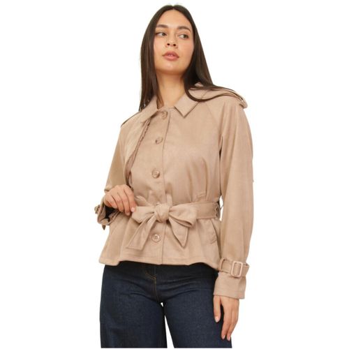 Veste Trenchs - Taupe - La Modeuse - Modalova