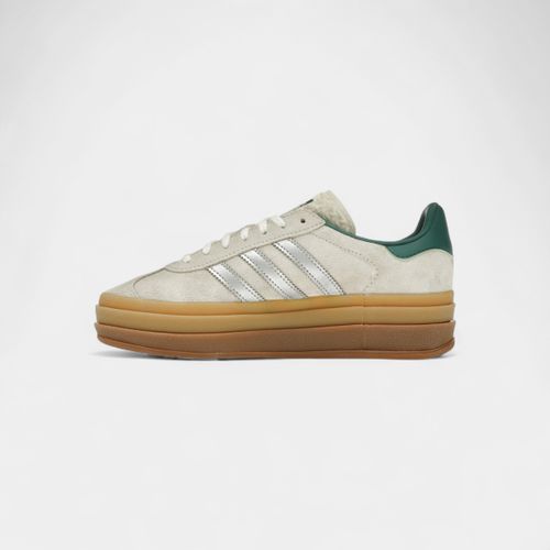 Baskets basses Gazelle Bold Off White Collegiate Green (Women's) - adidas - Modalova