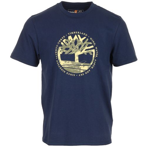T-shirt Tree Logo Lake House Gr Navy - Timberland - Modalova