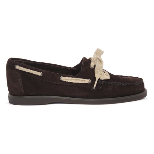 Chaussures bateau BROWN AMALFI - Antica Cuoieria - Modalova