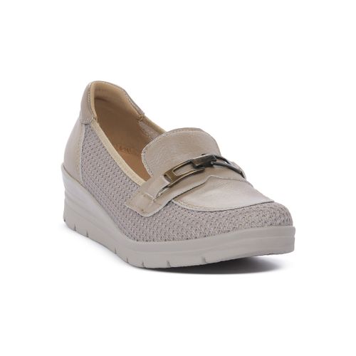 Mocassins Grunland N6SIMI CHAMPAGNE - Grunland - Modalova