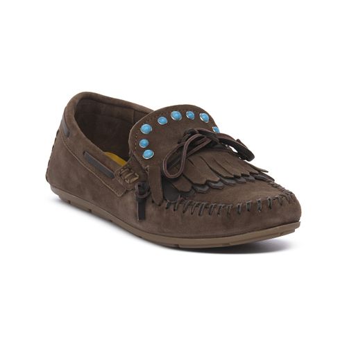 Chaussures bateau CAFE ' NOIR M005 MOCASSINO TAUPE - Café Noir - Modalova
