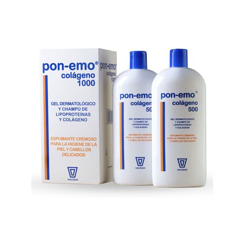 Shampooings Gel Dermatologique Et Shampooing Collagen, Lot De 2 X - Pon-Emo - Modalova