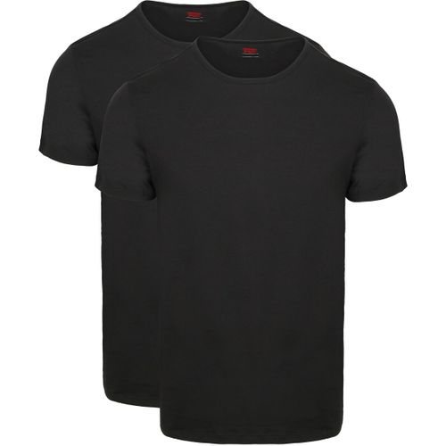 T-shirt T-shirt Col Rond Noir Lot de 2 - Levis - Modalova