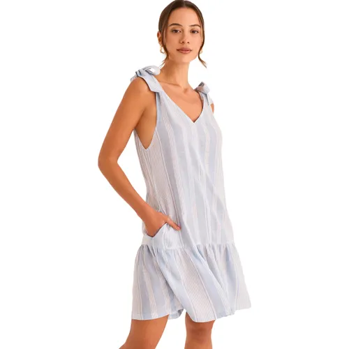Robe courte Chemise de nuit sans manches P120 - Selmark - Modalova
