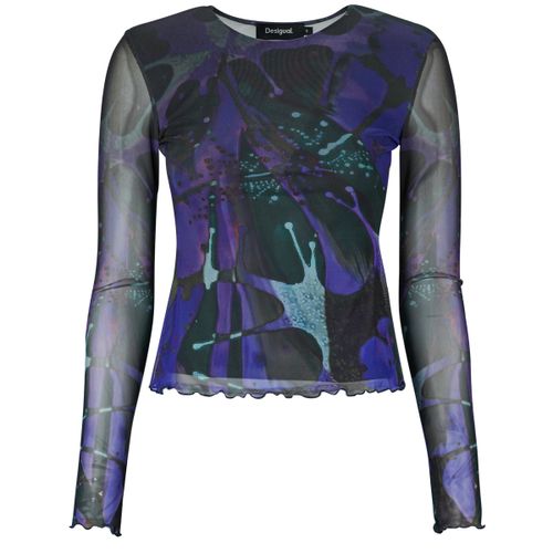 T-shirt Desigual DOTS LEAF LACROIX - Desigual - Modalova