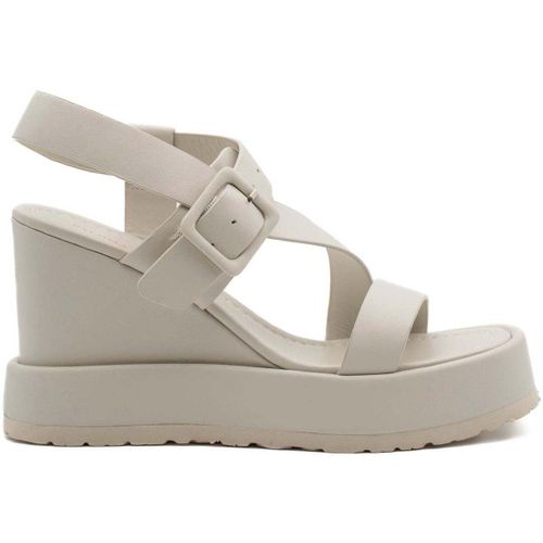 Sandales compensées TESSA NAPPA OFF WHITE - PALOMA BARCELÓ - Modalova