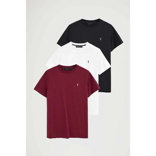 T-shirt PACK 3 - RIGBY GO TSHIRT SS VO B-G-W - Polo Club - Modalova