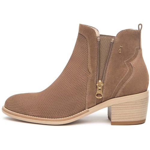 Bottines Velour Mou Velour Mou Tr Basilea 828 Natur - NeroGiardini - Modalova