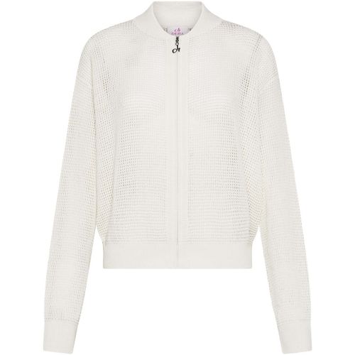 Gilet Mesh-Effect Full-Zip Sweater - Deha - Modalova