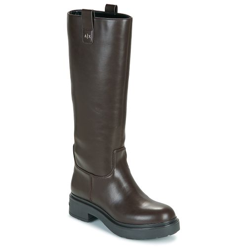 Bottes plates CITY DRESS BOOTS XW003089 - Armani Exchange - Modalova