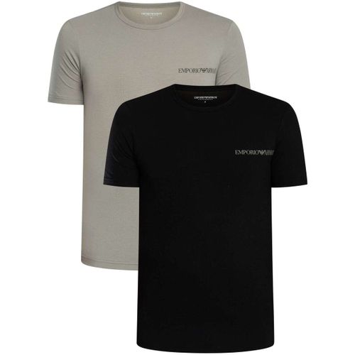 Ensembles de pyjama Lot de 2 t-shirts Lounge Crew - Emporio Armani - Modalova