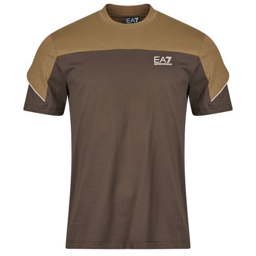 T-shirt TRAIN ATHLETIC COLOUR BLOCK TEE - Emporio Armani EA7 - Modalova