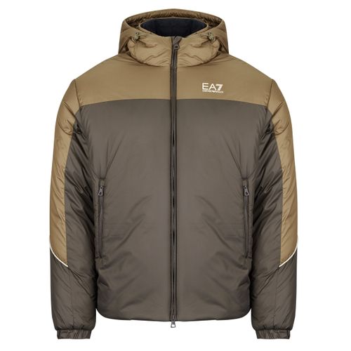 Blouson TRAIN ATHLETIC COLOUR BLOCK PUFFY JACKET - Emporio Armani EA7 - Modalova