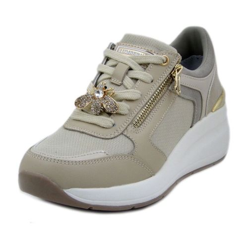 Baskets basses Basket, Compensé, Lacets et Zip - 9223 - Lumberjack - Modalova