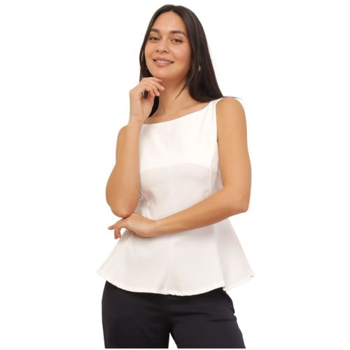 Blouses Tops, t-shirts - Blanc - La Modeuse - Modalova