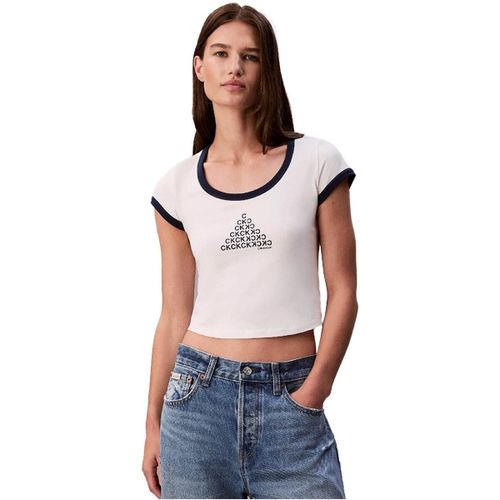 T-shirt Tee shirt-LV047C258G - Calvin Klein Jeans - Modalova