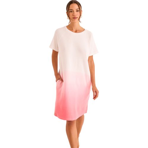 Robe courte Chemise de nuit manches courtes P118 - Selmark - Modalova
