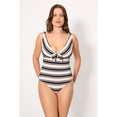 Maillots de bain Maillot de bain gainant à armatures, effet pois, bonnet C - Ysabel Mora - Modalova
