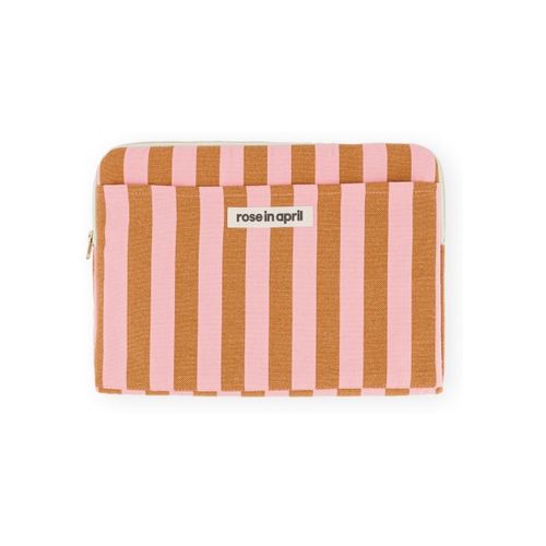 Housse portable Octave Stripes - Stramberry/Caramel - Rose In April - Modalova