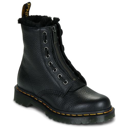 Boots 1460 ZIP WL BLACK MILLED NAPPA - Dr. Martens - Modalova