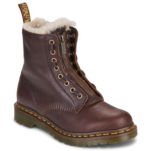 Boots 1460 ZIP WL DARK BROWN GRIZZLY - Dr. Martens - Modalova
