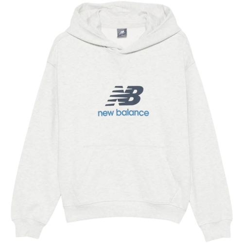 Sweatshirts à capuche wt51501_grigio - New Balance - Modalova
