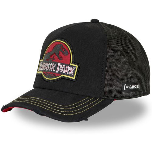 Casquette Casquette trucker premium avec filet et patch Jurassic Park - Capslab - Modalova