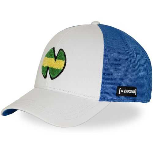 Casquette Casquette baseball avec filet et patch Olive Tom Newteam - Capslab - Modalova