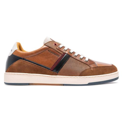 Baskets basses SALDA COGNAC+MARINE+ECRU - Redskins - Modalova