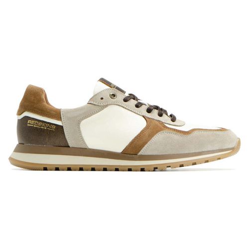 Baskets basses MARANO ECRU+BEIGE+COGNAC - Redskins - Modalova