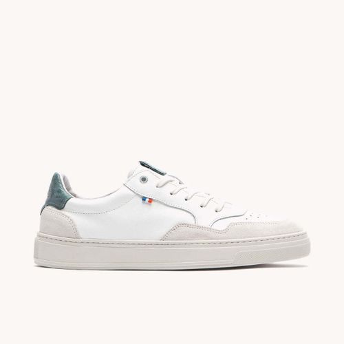 Baskets basses BROCARD B BLANC+BLEU - Le Formier - Modalova