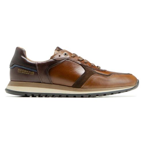 Baskets basses MARANO COGNAC+CHATAIGNE - Redskins - Modalova