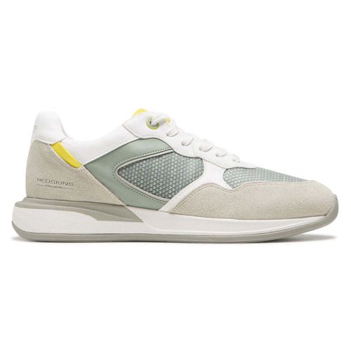 Baskets basses PAILLONI GRIS+VERT+BLANC - Redskins - Modalova