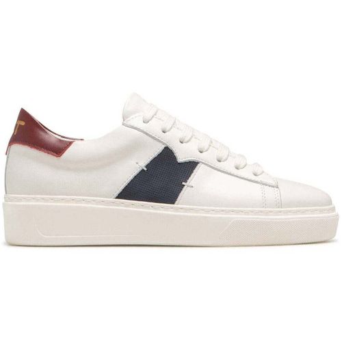 Baskets basses SWANKY F ECRU+MARINE+BORDEAUX - KOST - Modalova