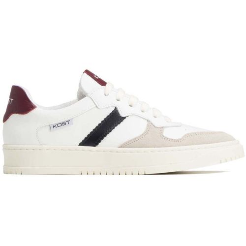Baskets basses LEGEND F BLANC+BORDEAUX - KOST - Modalova