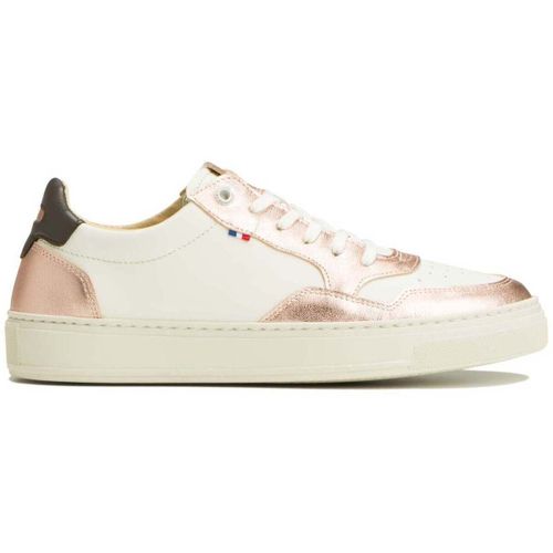 Baskets basses BROCARD 11 ECRU+ROSE - Le Formier - Modalova