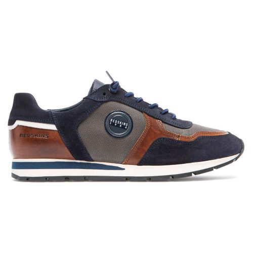 Baskets basses STITCH 2 MARINE+COGNAC+GRIS - Redskins - Modalova