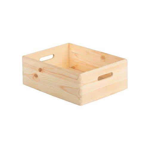 Paniers, boites et corbeilles Boîte de rangement en bois naturel personnalisable - astigarraga - Modalova