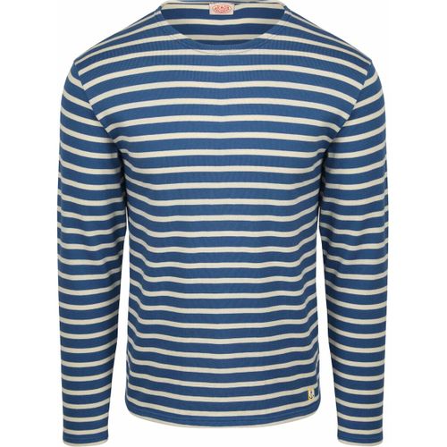 T-shirt T-shirt Heavy Manches Longues Rayé Bleu - Armor Lux - Modalova