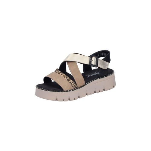 Sandales compensées v1063-90 multicolore - Rieker - Modalova